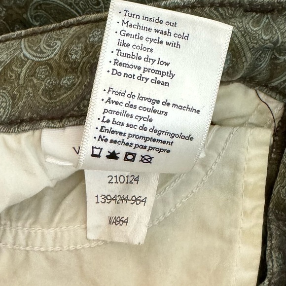 Paige | Verdugo Ultra Skinny Jeans Paisley Ankle Stretch Estate Green - Picture 10 of 10